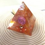 第２チャクラ（丹田）・・・天然石カーネリアン